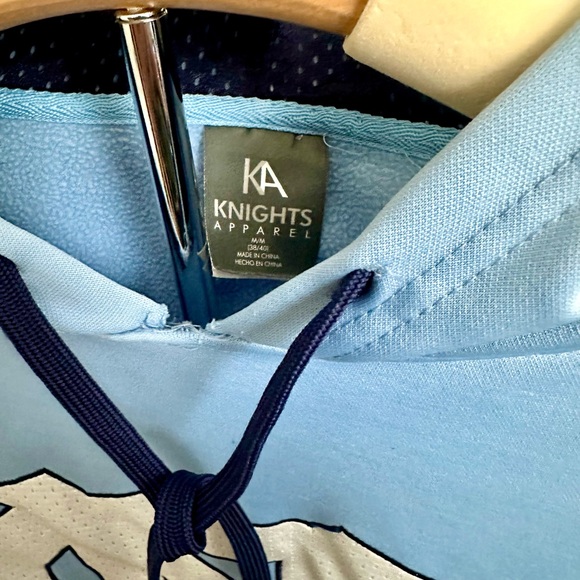 Knights Apparel Blue Sweatshirt with UNC Logo - Picture 2 of 5